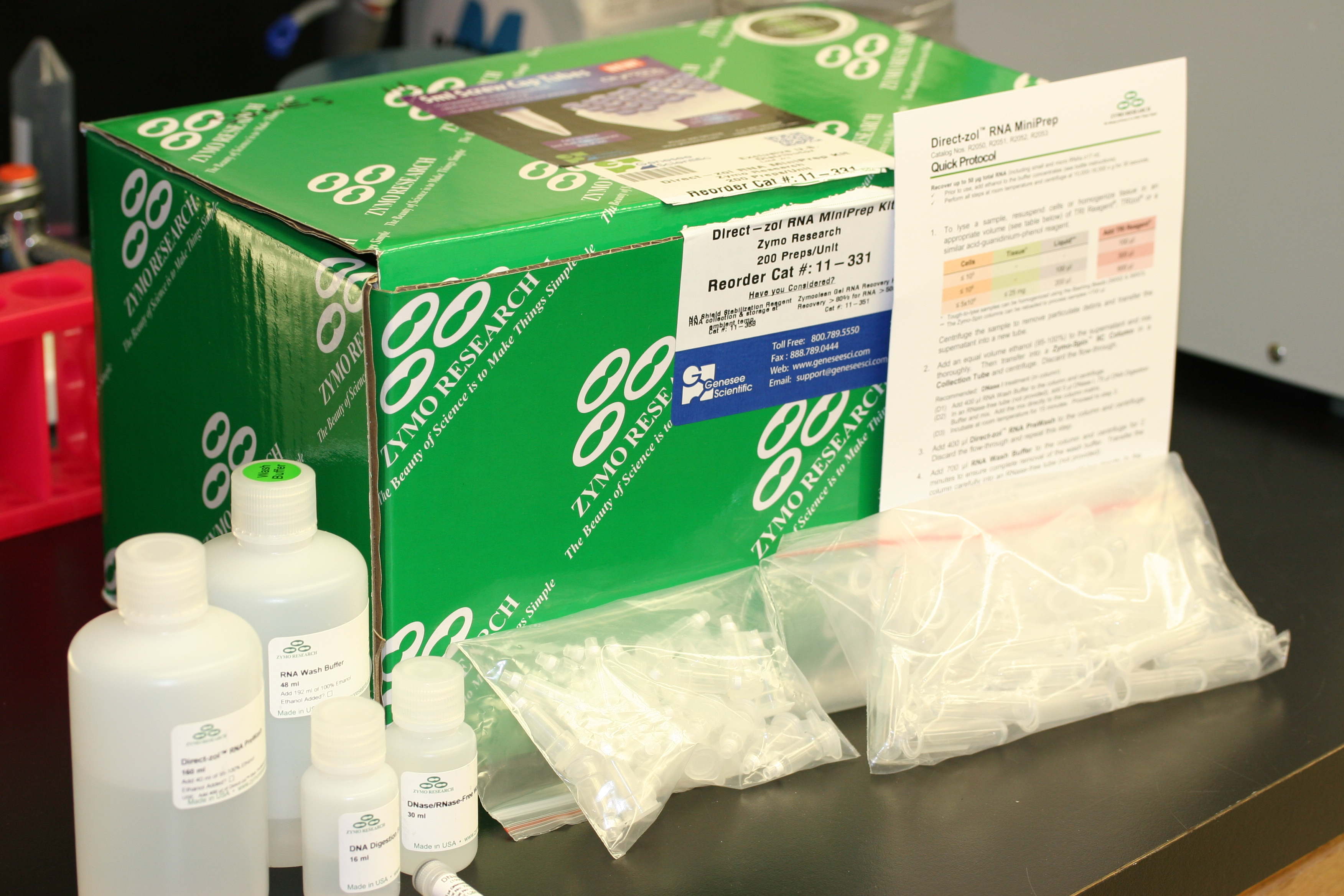 DirectZol RNA MiniPrep Kit A Reliable, GoodValue Kit For RNA